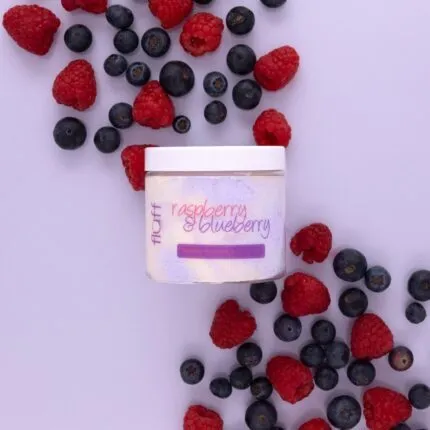 Fluff Body Scrub Raspberry & Blueberry – Fluff