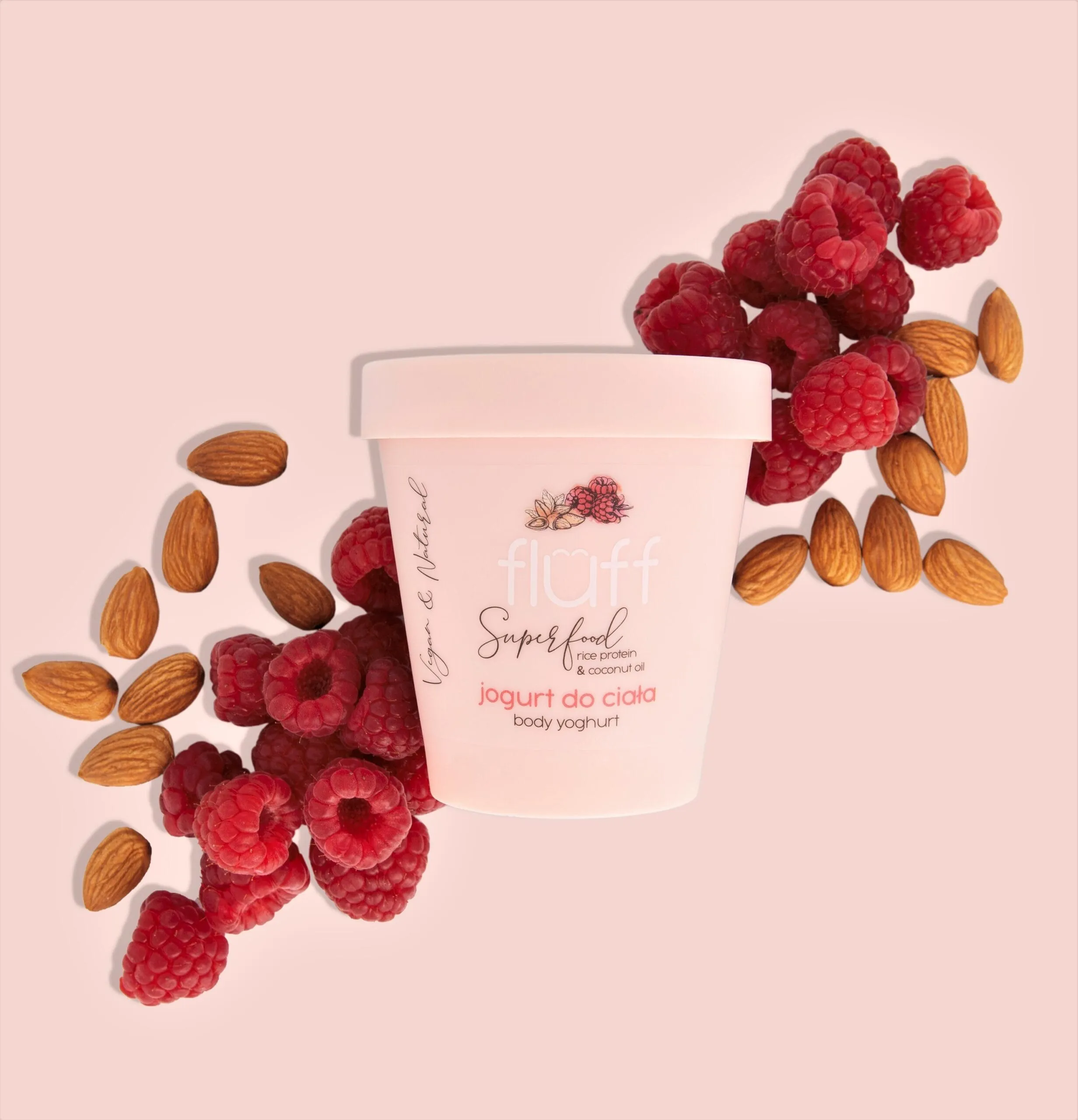 FLUFF Body Yoghurt Rasbperry & Almonds – Fluff – foto 2