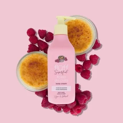 Fluff Body Cream Raspberry & Creme Brule – Fluff