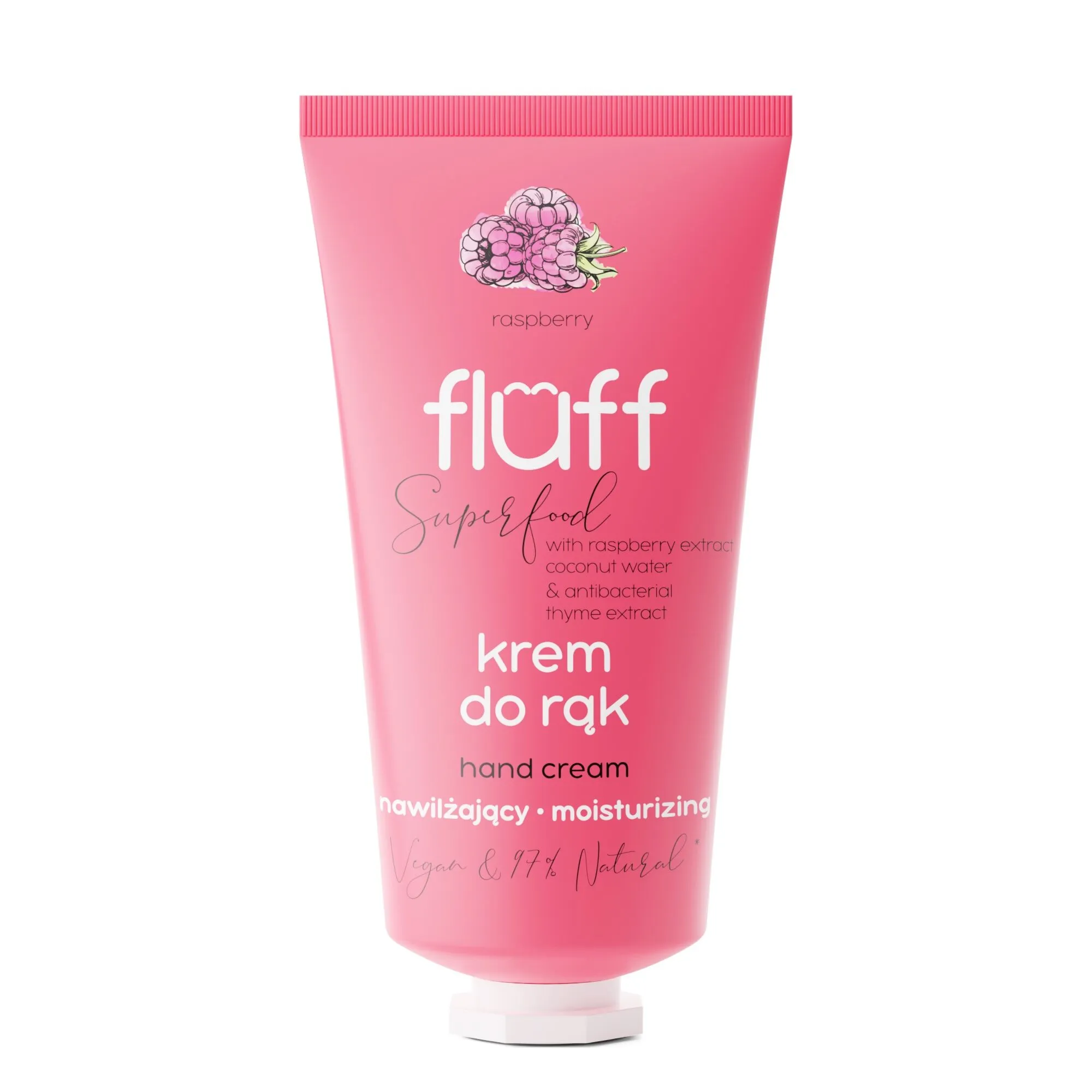 Fluff Hand Cream Raspberry – Fluff – foto 2