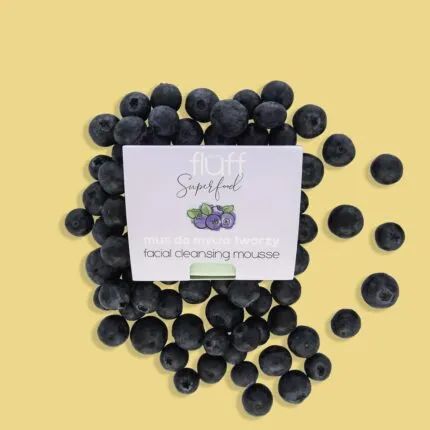 FLUFF Face Cleansing Mousse Blueberries – Fluff