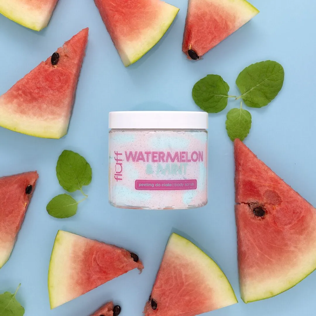 Fluff Body Scrub Watermelon & Mint – Fluff