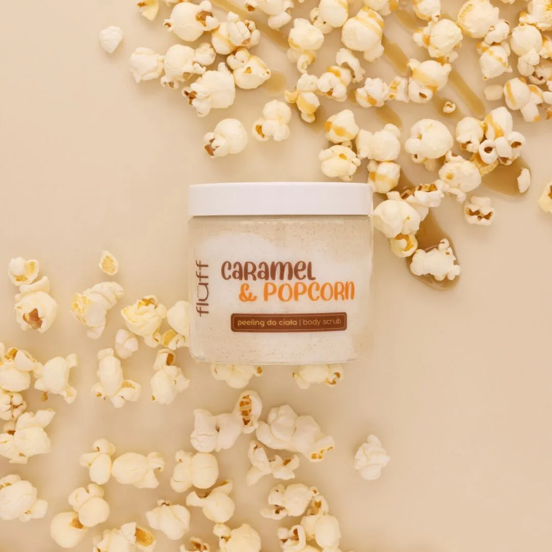 Fluff Body Scrub CARAMEL & POPCORN – Fluff