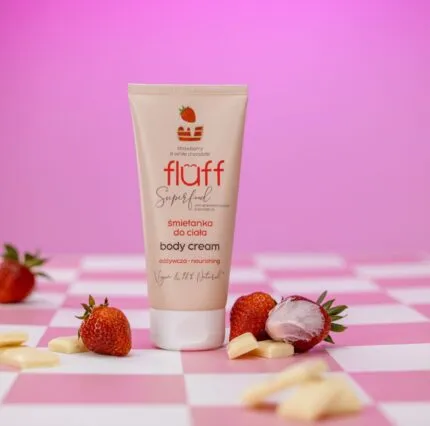 Fluff Body Cream Strawberry & White Chocolate 150 ml – Fluff