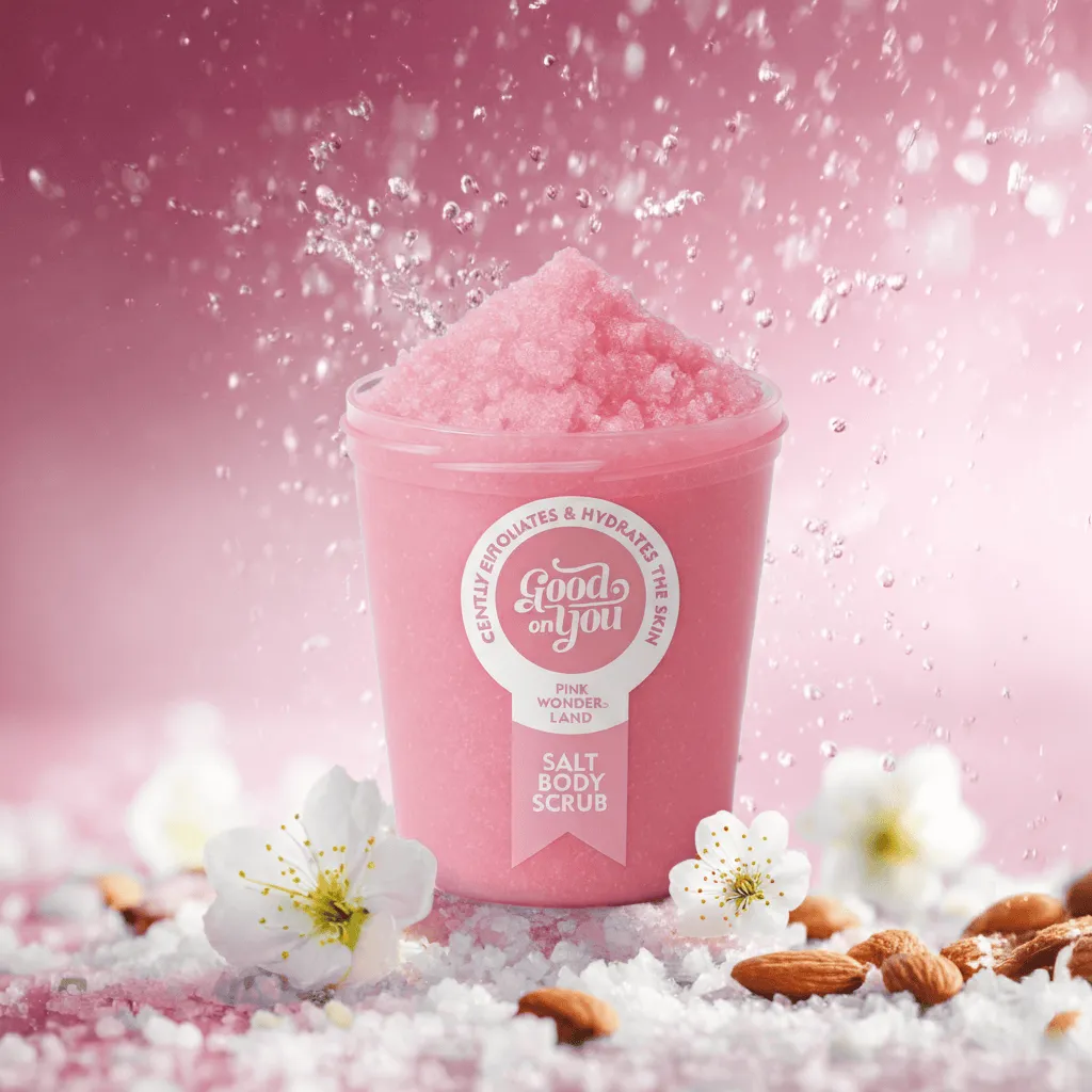 GOY Salt Body Scrub Pink Wonderland for smooth skin – Good on You – foto 3