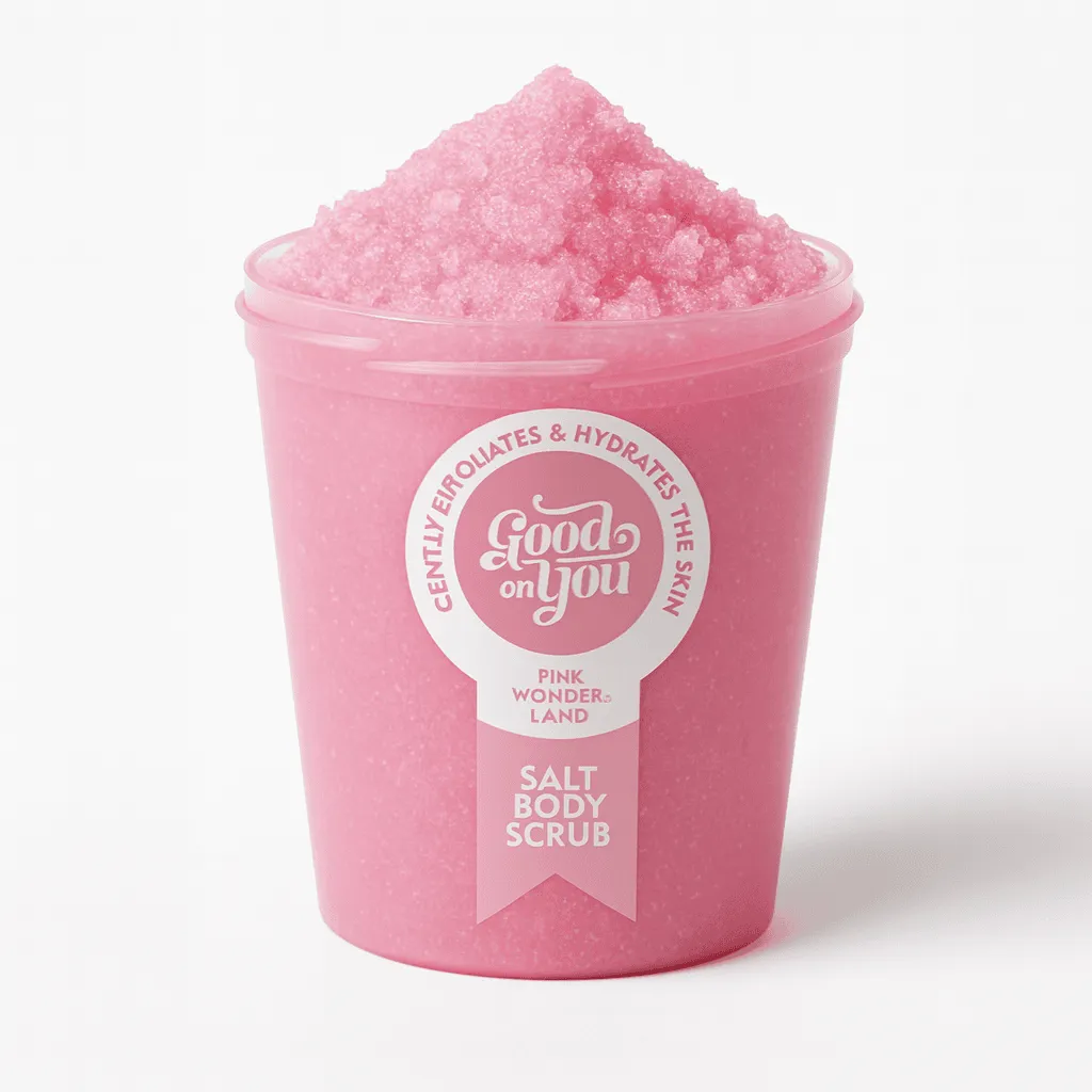 GOY Salt Body Scrub Pink Wonderland for smooth skin – Good on You