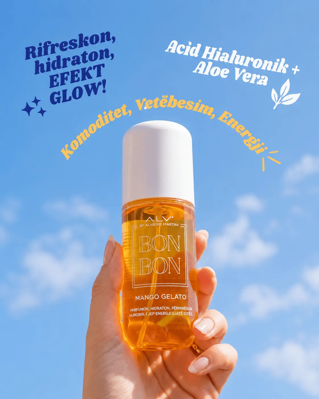 ALV Bon Bon Mango Gelato | Body and Hair Mist 100ml – Alviero Martini – foto 4