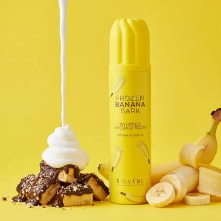 Biovene Barcelona FROZEN BANANA BARK Whipped Shower Foam 250ml – Biovène Barcelona
