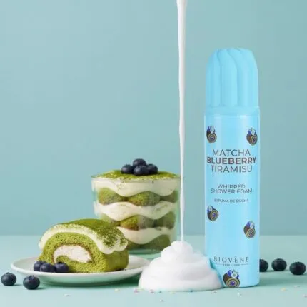 Biovene Barcelona MATCHA BLUEBERRY TIRAMISU Whipped Shower Foam 250ml – Biovène Barcelona
