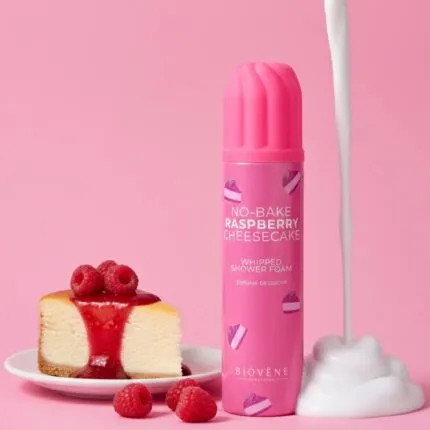 Biovene Barcelona NO-BAKE RASPBERRY CHEESECAKE Whipped Shower Foam 250ml – Biovène Barcelona