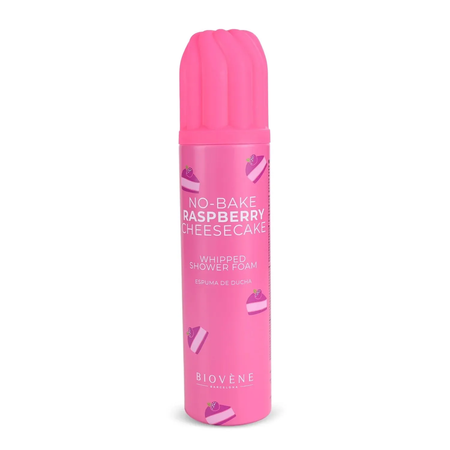Biovene Barcelona NO-BAKE RASPBERRY CHEESECAKE Whipped Shower Foam 250ml – Biovène Barcelona – foto 3
