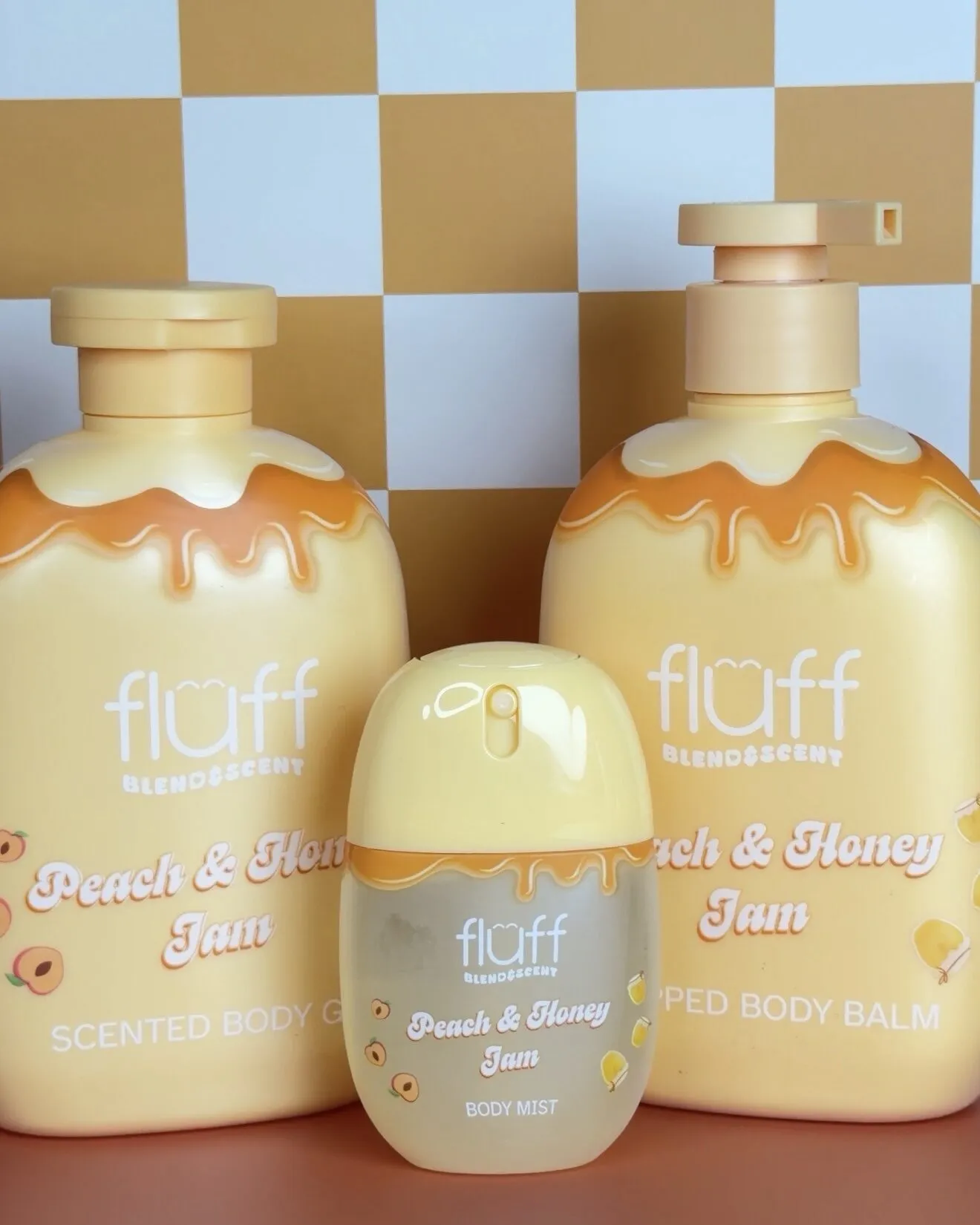 Fluff 3n1 SET Peach & Honey Jam – Fluff