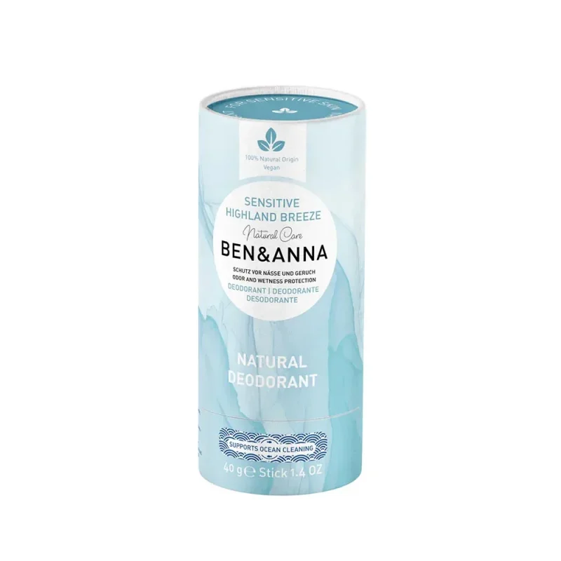 Deodorant natyral Ben & Anna Sensitive Highland Breeze
