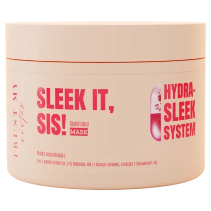 Trust My Sister – Sleek It – Maskë zbutëse kundër fryrjes, 180 ml