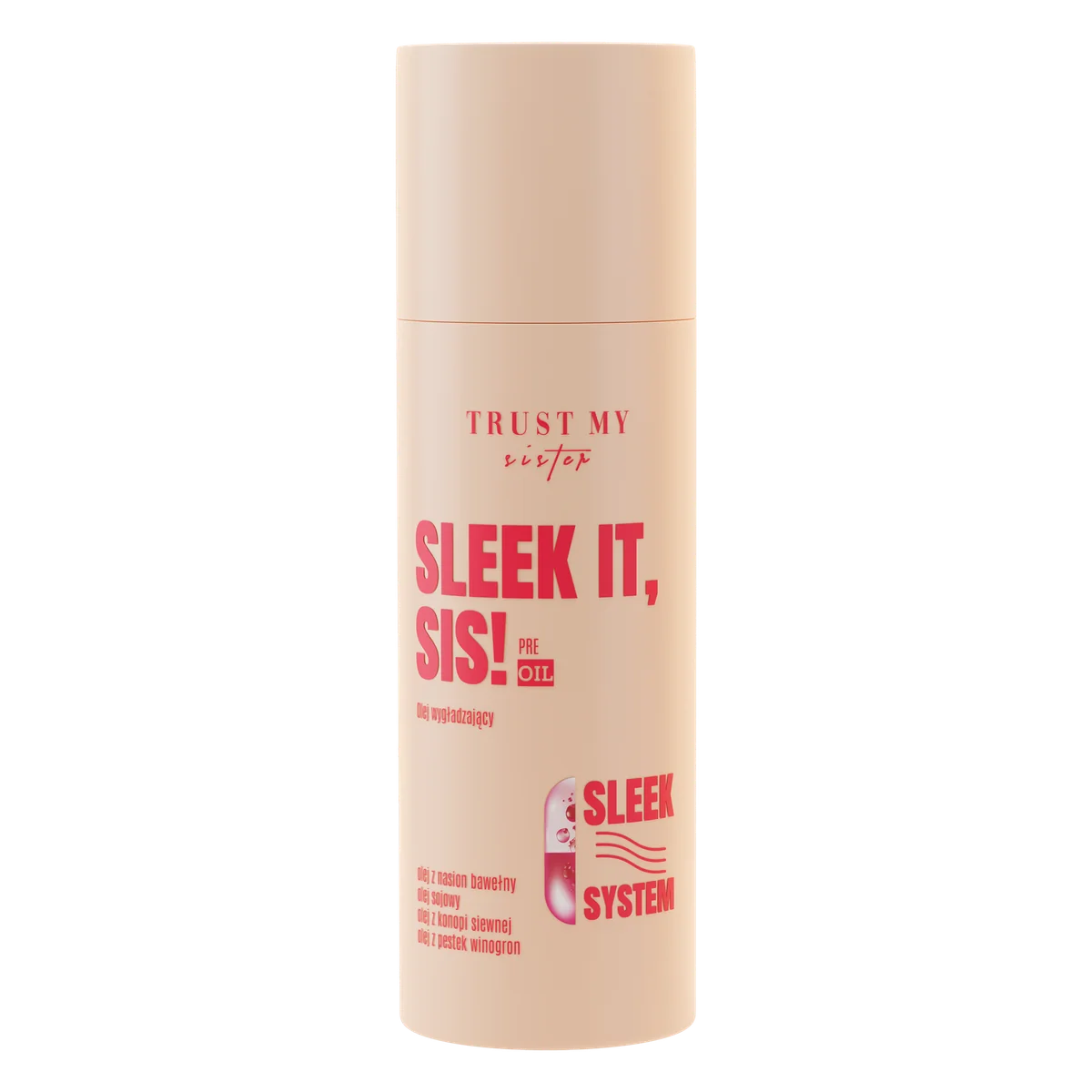 Trust My Sister – Sleek It Pre-Oil – Vaj zbutës kundër fryrjes, 100 ml
