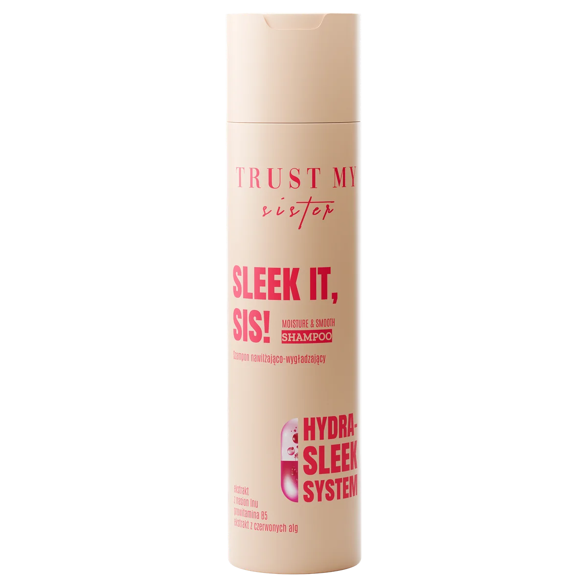 Trust My Sister – Sleek It – Shampo hidratuese dhe zbutëse, 250 ml
