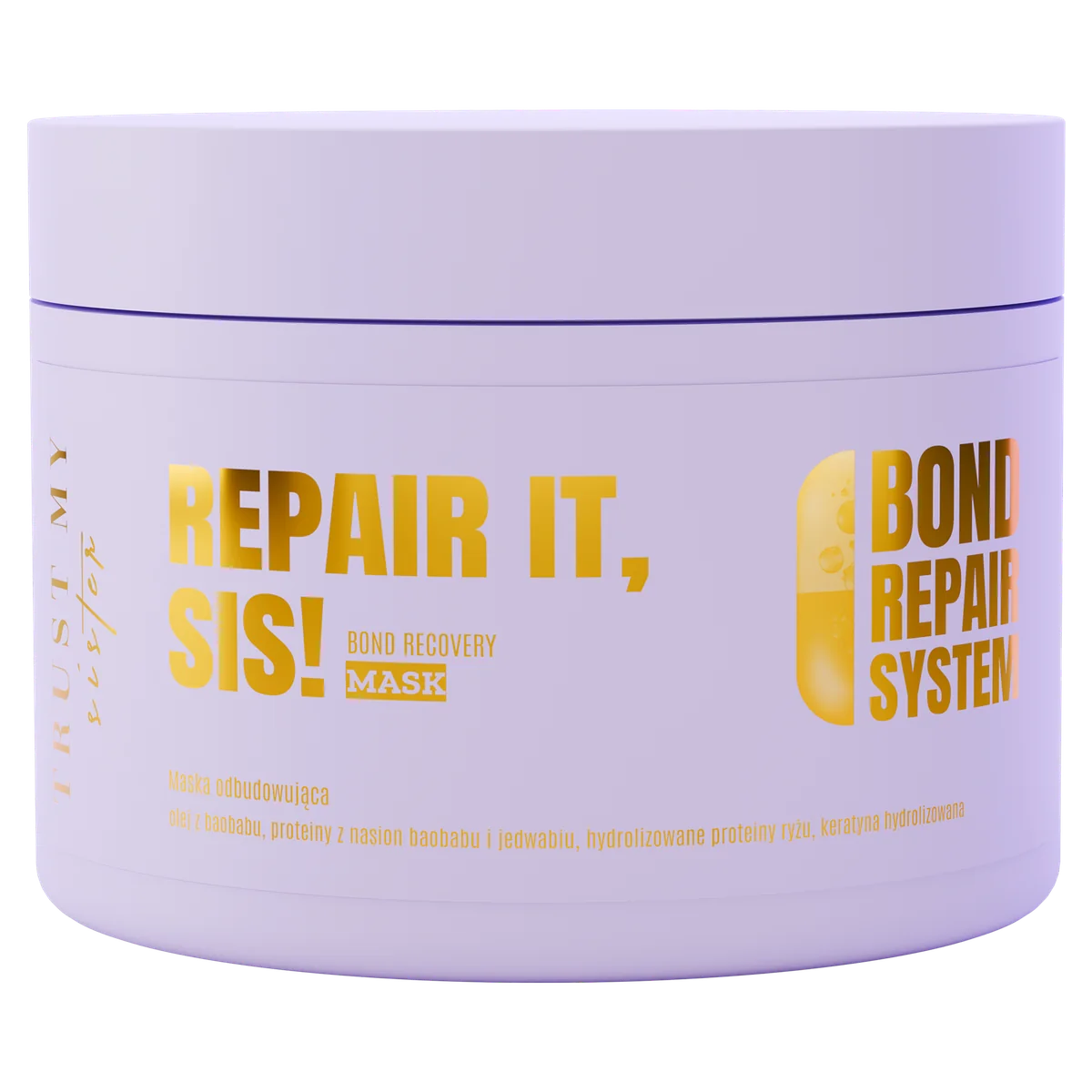 Trust My Sister – Repair It – Maskë riparuese me Decapeptide-4, 180 ml