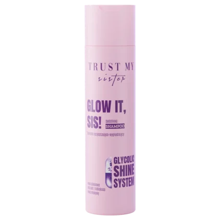 Trust My Sister – Glow It – Shampo me acid glikolik për shkëlqim, 250 ml